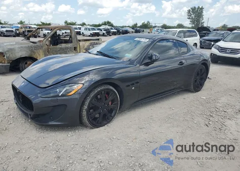 2016 Maserati Granturismo S из США, поврежденный, VIN ZAM45VLAXG0181392